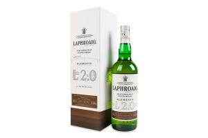 Виски 0.7л 59.6% односолодовый Elements Laphroaig к/у
