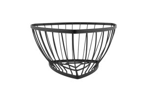 Фруктовниця метал трикутна 27,5*27,5*13см