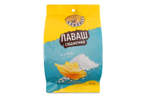 Лаваш смажений з сіллю 90г Хвилясті