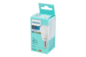 Лампа светодиодная 40W Е14 470lm 4000K №9290035407 Philips 1шт