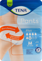 Подгузники-трусы одноразовые M Plus Pants Tena 24шт