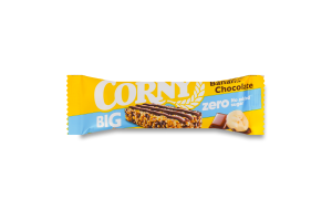 Батончик злаковый с молочным шоколадом и бананом без сахара Corny м/у 40г