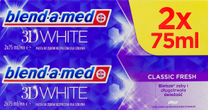 Паста зубна Класична свіжість 3D White Blend-a-Med 2х75мл