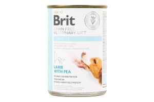 Корм д/собак Обесіті д/зниження зайвої ваги 400г ж/б Бріт ВетДієтс