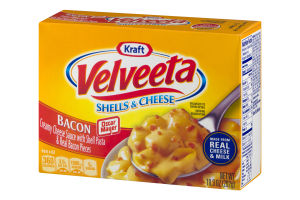Kraft Velveeta Shells & Cheese with Bacon