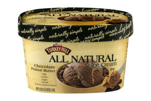 Turkey Hill All Natural Ice Cream Chocolate Peanut Butter