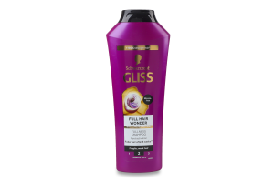 Шампунь для ломких слабых волос Full hair wonder Gliss 400мл