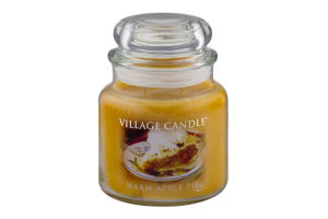 Village Candle Warm Apple Pie Premium Jar