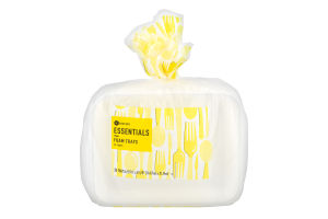 Essentials Foam Trays - 30 CT