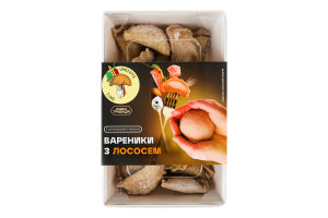 Вареники из цельнозерновой муки с лососем Varenyk Time к/у 400г