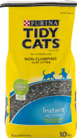 Purina Tidy Cats Cat Litter For Multiple Cats Non-Clumping Clay Litter Insant Action