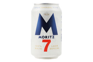 Пиво 330мл 5.5% светлое Лагер 7 Moritz бут