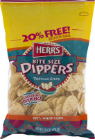 Herr's Tortilla Chips Bite Size Dippers