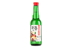 Напій спиртний 350мл 15% Яблуко Soju Funju пл