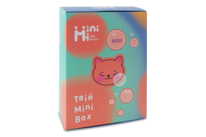 Набор для тела Mini box Kids beauty Minimi 3шт
