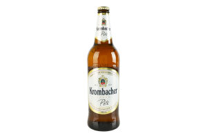 Пиво 0.66л 4.8% светлое фильтрованное пастеризованное Pils Krombacher бут
