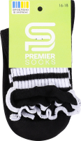 Шкарпетки Premier socks висок рюш смуж чорн р16-18