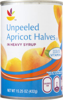 Ahold Apricot Halves Unpeeled in Heavy Syrup