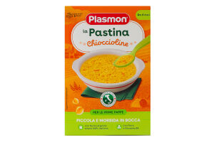 Макарони для дітей від 6міс Chioccioline Plasmon к/у 300г