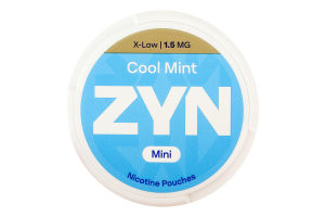 Подушечки нікотиновмісні 1.5мг ZYN Mini Cool mint 15х0.4г