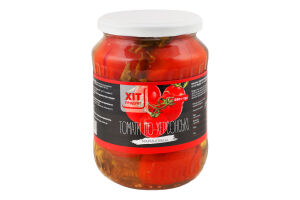 Томати мариновані По-херсонські Хіт продукт с/б 680г