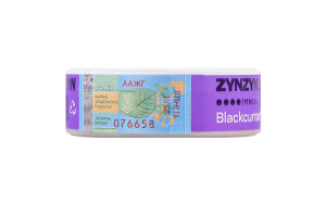 Подушечки никотиносодержащие бестабачные Blackcurrant frost Slim ZYN 20х0.7г