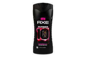 Гель для душа и шампунь 3в1 Номер 10 Axe 400мл
