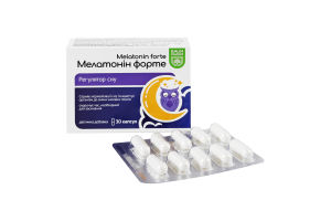 Добавка дієтична капсули Мелатонін форте Baum Pharm 30шт