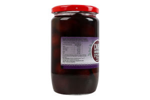 Слива маринованная стерилизованная Хуторок с/б 770г