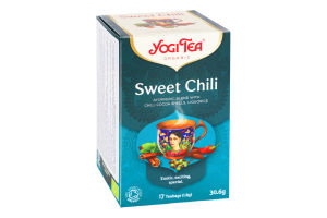 Фіточай Sweet chili YogiTea к/у 17х1.8г