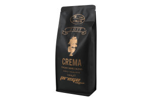 Кава натуральна смажена в зернах Crema Prego Coffee Італійська серія блендів ZFC м/у 1кг