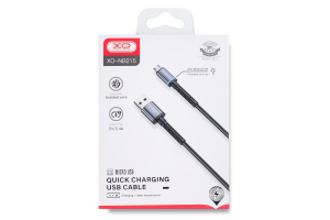 Кабель XO USB A-Micro B 2,4А Black NB215