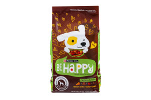 Purina Be Happy Adult Dog Food Chicken Flavor