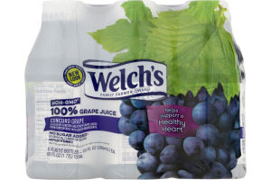 Welch's 100% Juice Concord Grape - 6 CT