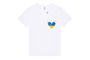 Футболка жін Roksana 1359 Пиш тим що я укр біл M