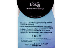 Leggs Sheer Energy Pantyhose Q Nude