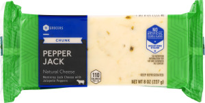 SE Grocers Chunk Pepper Jack Natural Cheese