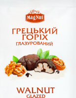 Цукерки Mag Nut Грецький горіх глазурований дой-пак 100г