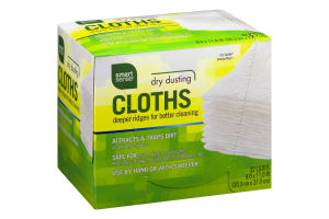 Smart Sense Dry Dusting Cloths - 32 CT