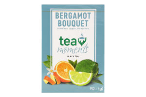 Чай Букет бергамоту чорний листовий 90г Ті Моментс