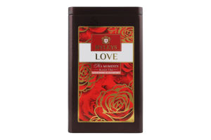 Чай Кохання чорний 80г ж/б Hyleys