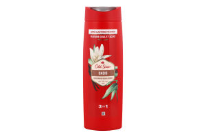 Гель для душа и шампунь 3в1 Oasis Old Spice 400мл