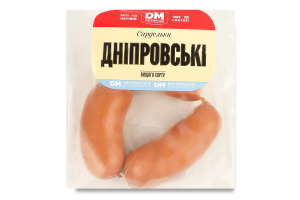 Сардельки Днепровские Дніпровський м'ясокомбінат в/с кг