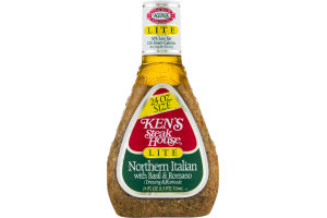 Ken's Steak House Lite Northern Italian with Basil & Romano Dressing & Marinade