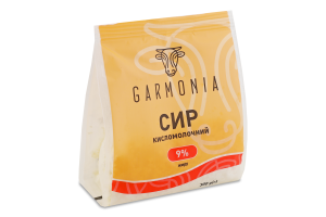 Сир кисломолочний 9% Garmonia м/у 300г
