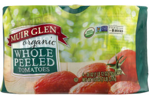 Muir Glen Organic Whole Peeled Tomatoes - 4 CT