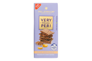 Шоколад молочный с арахисом льном и чиа Very Peri Millennium м/у 85г