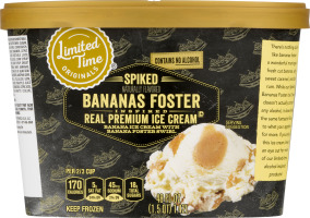 Ahold Spiked Ice Cream Bananas Foster