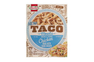 Hormel Taco Meats Shredded & Seasoned Chicken