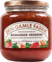 Джем Den Gamle Fabrik з ревеню та полуниці